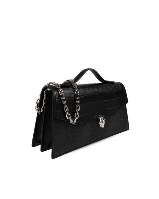 McQueen Black Bag "Skull"