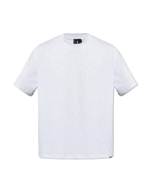 Represent White Oversized "Initial" T-Shirt for men