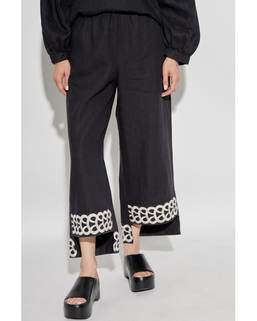 By Malene Birger Black Pants Mirabellos