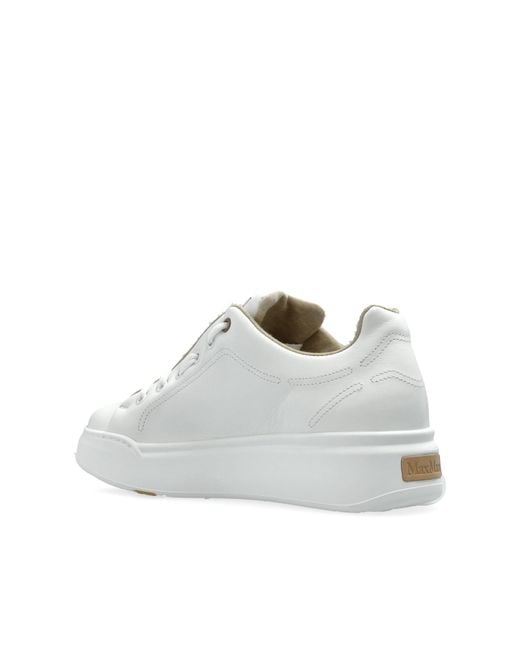 Max Mara White 'Maxiv' Sports Shoes