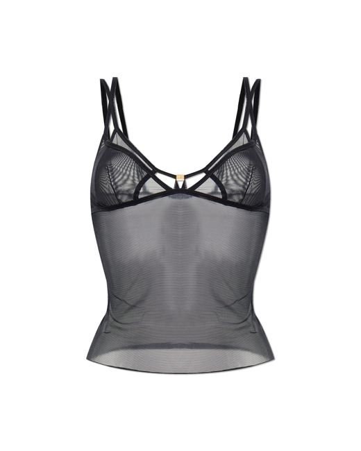 DSquared² Black Transparent Top