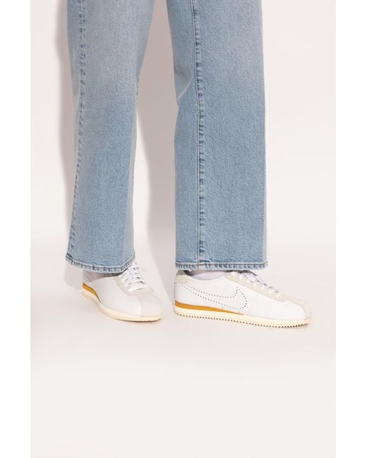 Nike White Sports Shoes "Ld-100"