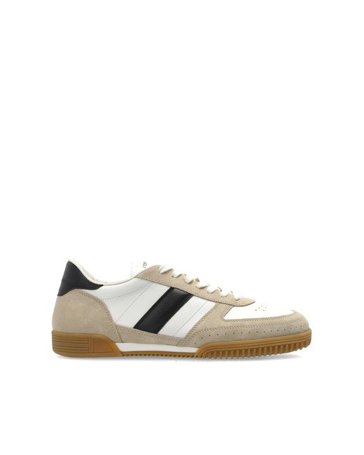 Tom Ford White Sneakers With Logo for men