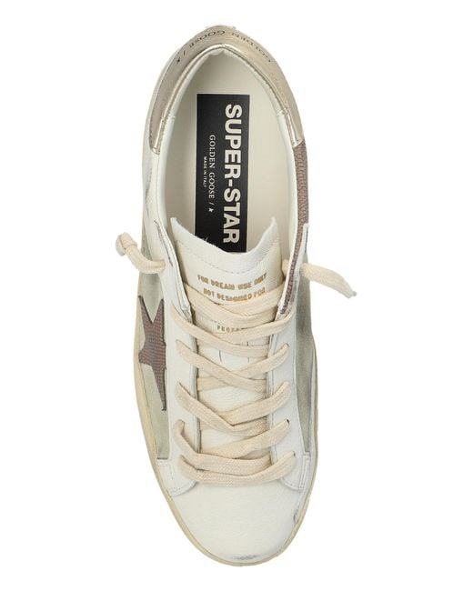Golden Goose Deluxe Brand White Sneakers Super-Star
