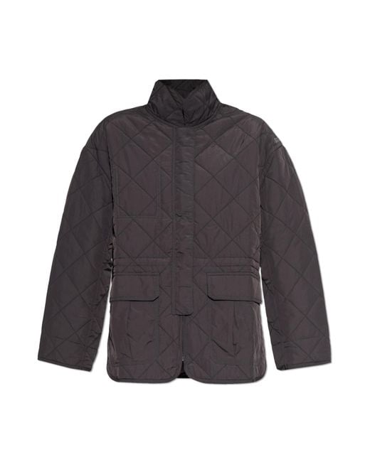 Rethinkit Studios Black Quilted Jacket "Lyon"