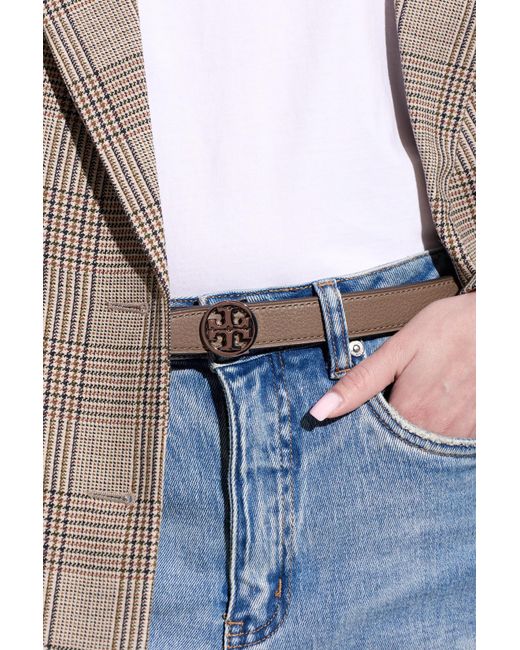 Tory Burch Natural Double-Sided Belt