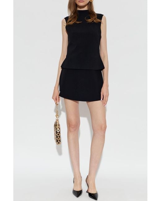 Cult Gaia Black Top 'Romin'