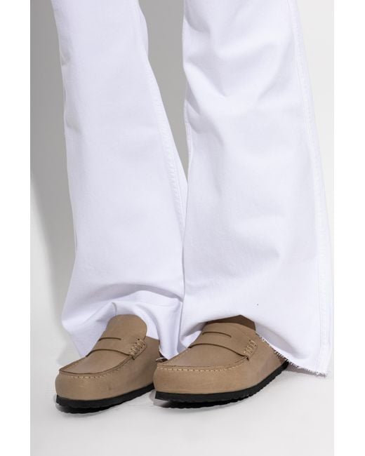Birkenstock Brown 'Naples Wrapped' Shoes