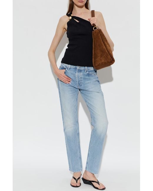 Cult Gaia Black "Anouk" Top