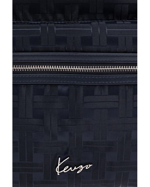 KENZO Blue Backpack 'Mura' for men