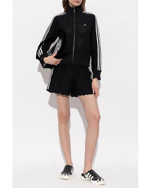Adidas Originals Black Sweatshirt With Logo Applique