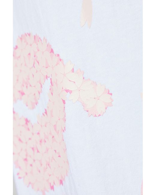 A Bathing Ape White T-Shirt With Print for men