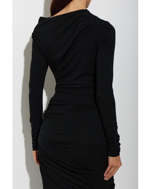 Entire studios Black Draped Top