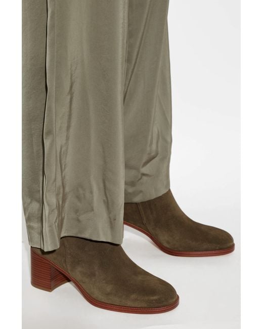MICHAEL Michael Kors Brown Ankle Boots With Heel 'Rachel'