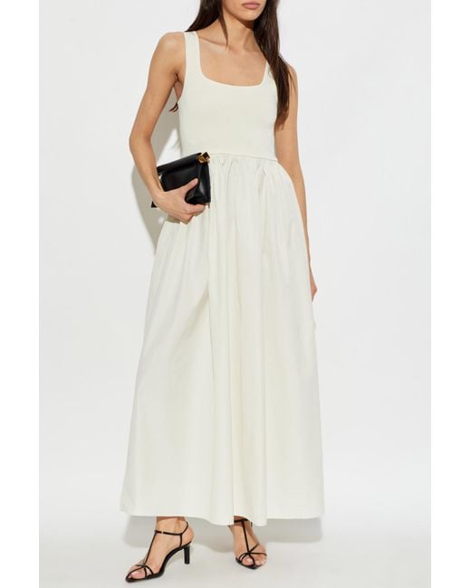 Matteau White Sleeveless Dress