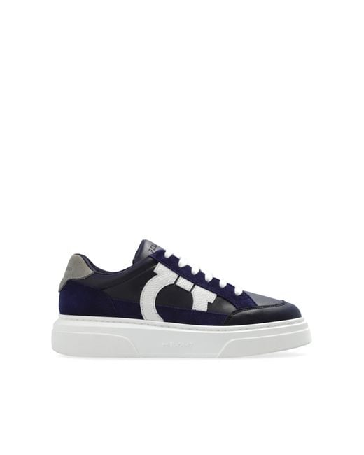 Ferragamo Blue Trainers for men