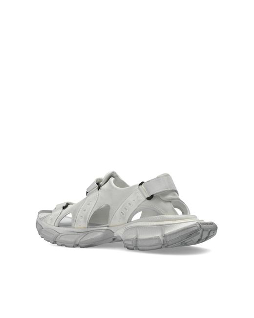 Balenciaga Gray ‘3Xl’ Sandals for men