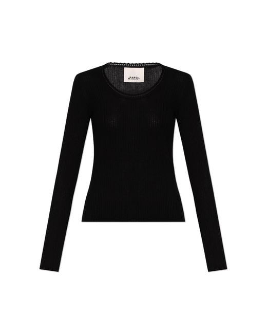 Isabel Marant Black Top 'Selenie'