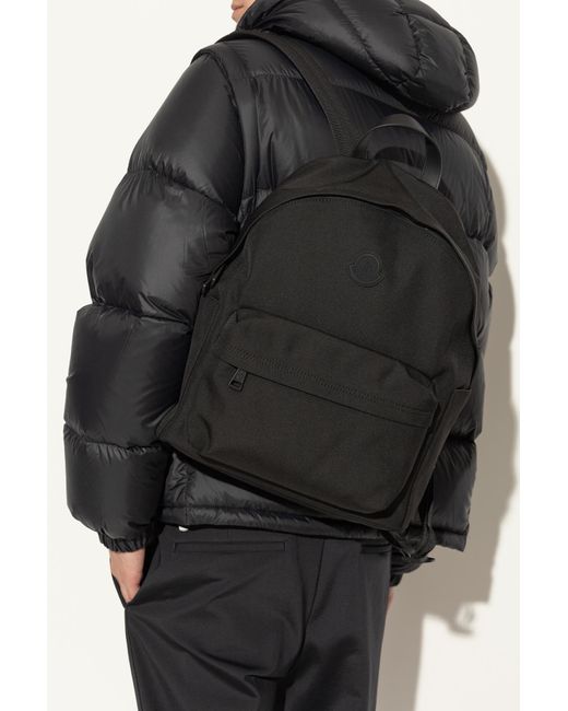 Moncler Black New Pierrick Backpack for men