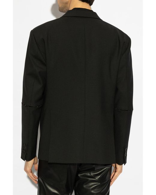 DSquared² Black Blazer With Wool Finish for men