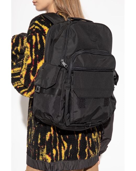 adidas Originals Backpack With Pockets in Black Lyst