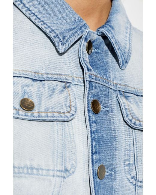 DIESEL Blue Jacket 'De-Katerin-