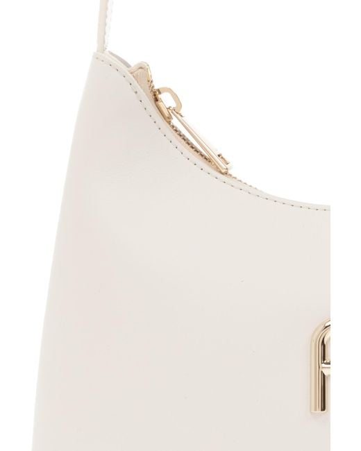 Furla White ‘Diamante Mini’ Shoulder Bag
