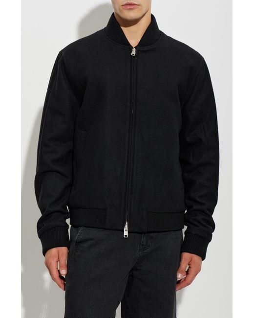 AllSaints Black 'Deceit' Bomber Jacket for men