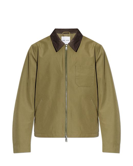 Samsøe & Samsøe Green "Sarobin" Jacket for men