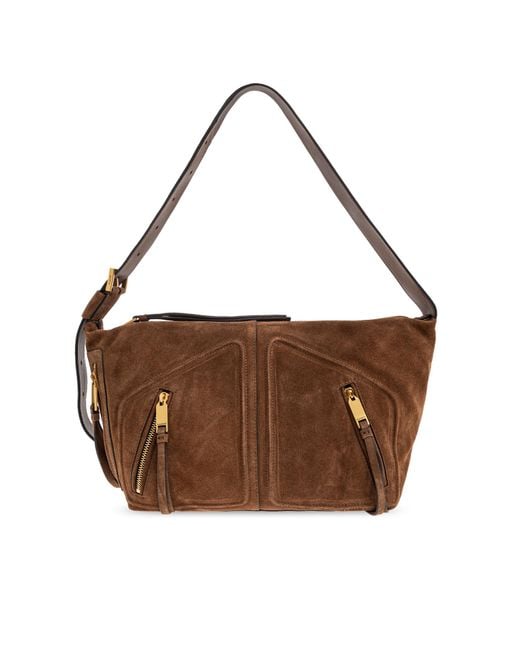 AllSaints Brown Jean Rey Bag