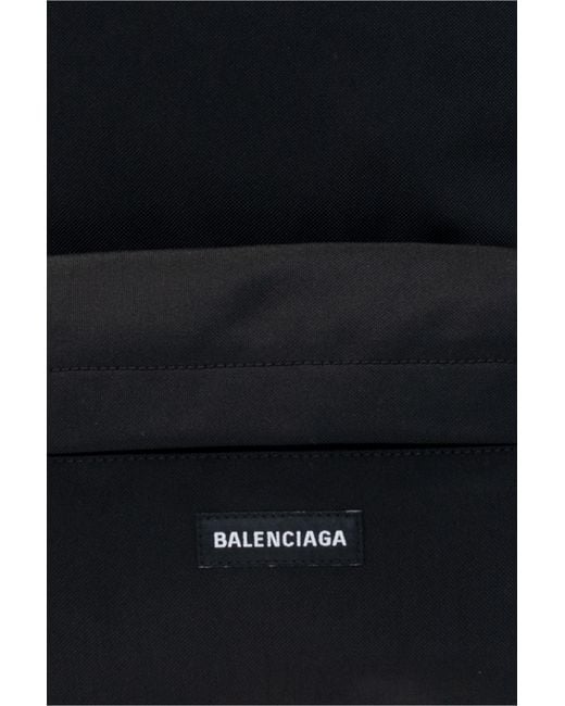 Balenciaga Black 'Explorer' Backpack for men