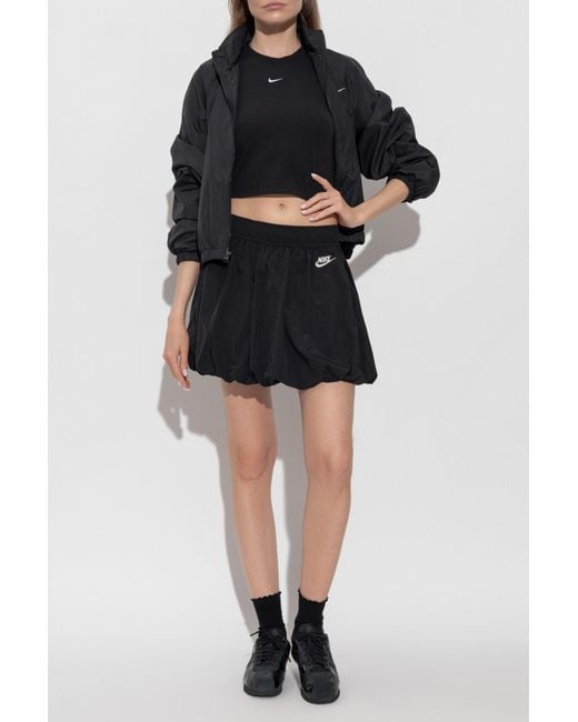 Nike Black T-Shirt With Logo