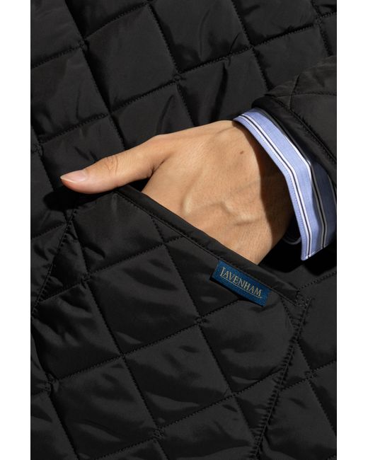 Comme des Garçons Black Quilted Jacket for men