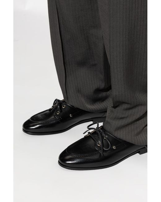 Bally Black "Plume" Loafers for men