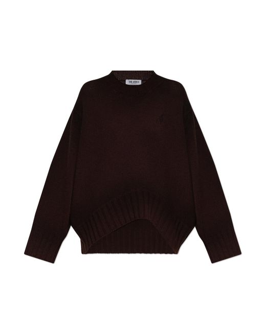 The Attico Black Wool Sweater