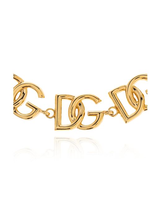 Dolce & Gabbana Purple Bracelet With Shimmering Crystals
