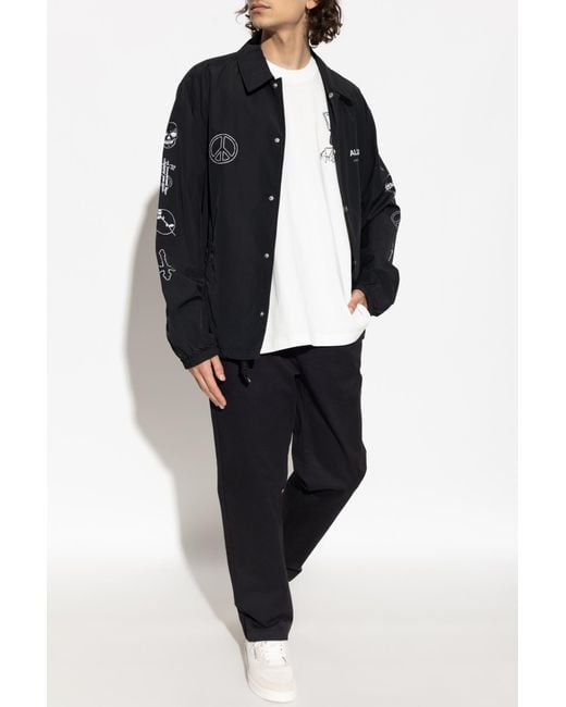 AllSaints Black T-Shirt "Reel" for men