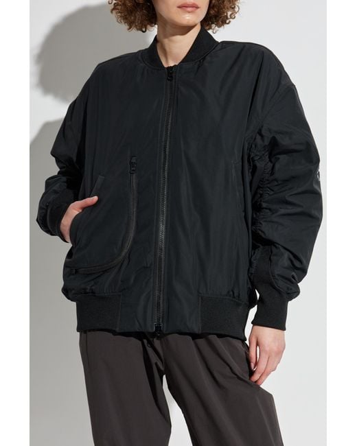 Adidas By Stella McCartney Black Bomber Jacket