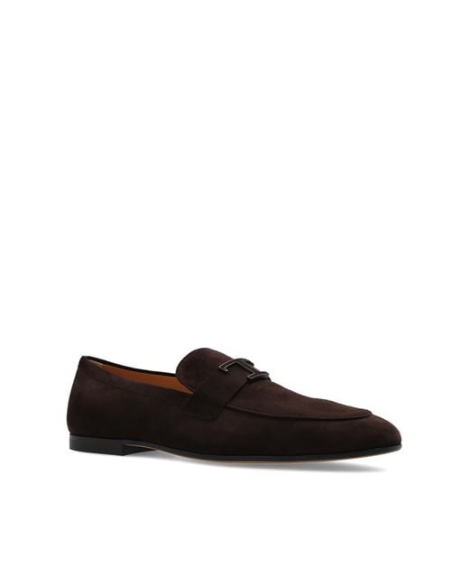 Tod's Black Leather Shoes "Timeless" for men