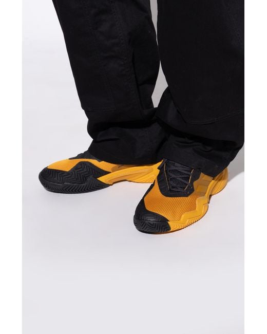 Y-3 Black Sports Shoes 'Barricade 13 M From The 'Tennis Us' Collection for men