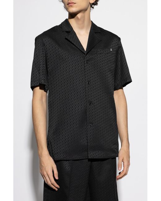 Helmut Lang Black Short Sleeve Shirt for men