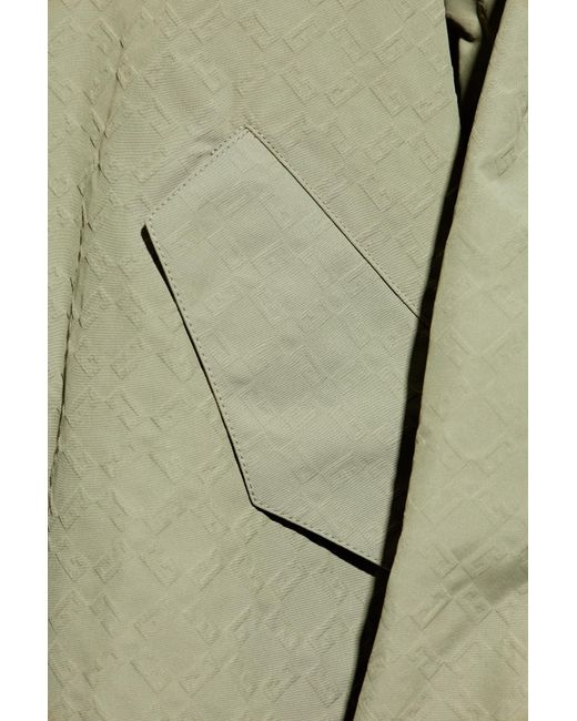 Givenchy Green Parka With Detachable Hood for men
