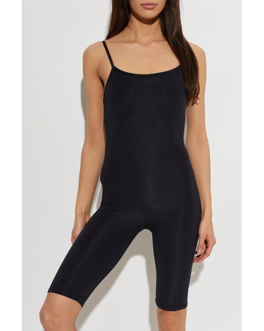 MM6 by Maison Margiela Black Jumpsuit From The "Beachwear" Line