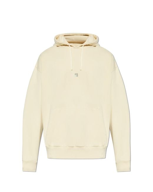 Givenchy Blue Sweatshirt With Embroidered Logo for men