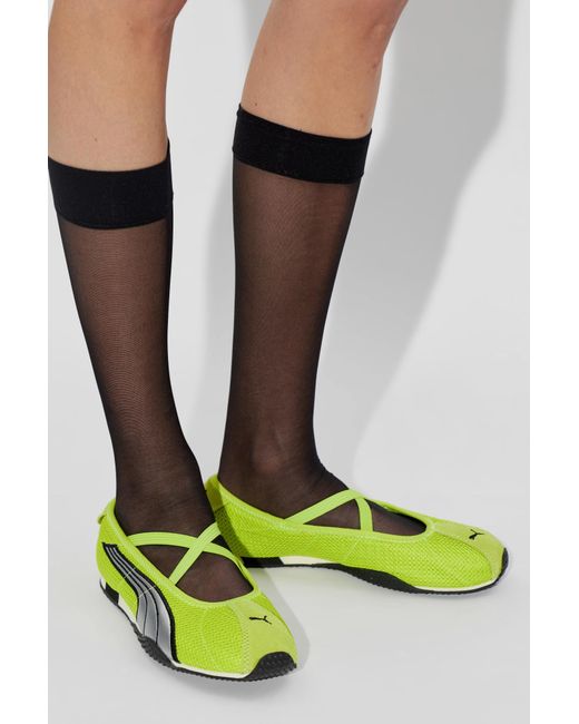 PUMA Green 'H-Street' Sports Shoes