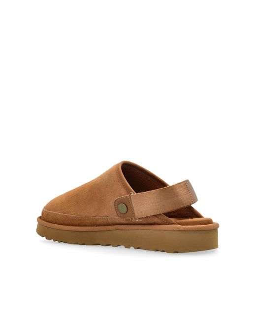 Ugg Brown Slides Mgoldencoast Clog Ii for men