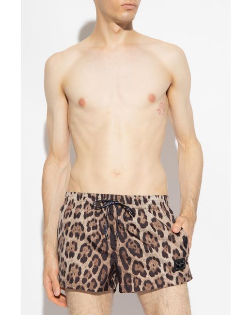 Dolce & Gabbana Natural Swimming Shorts