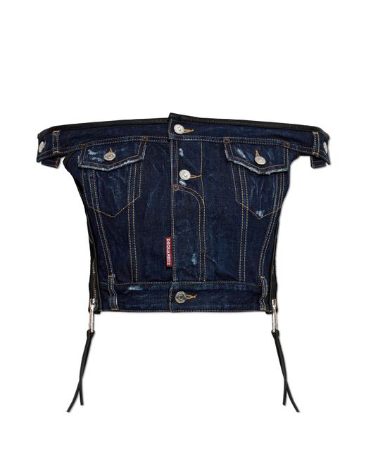 DSquared² Blue Denim Top
