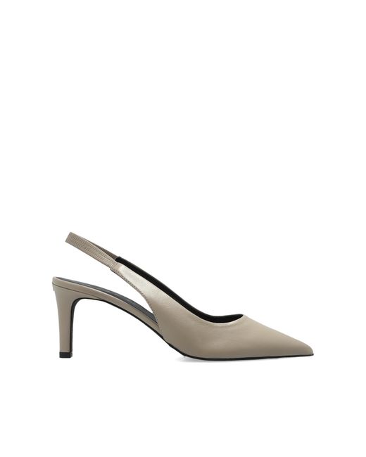 Furla Natural "Slingback" Pumps