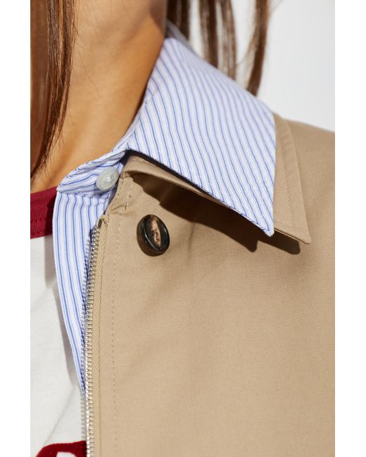 Acne Natural Jacket With Collar